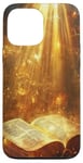 iPhone 13 Pro Max Catholicism Open Bible Rays Spiritual Divine Case