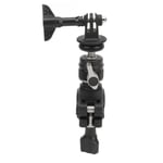 Camera Motorcycle Mount Clamp 360° Rotation Anti Shake With 1/4Inch Adapte Set