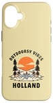 Coque pour iPhone 16 Plus Outdoorsy Vibes Holland Voyage Vacances Hollande