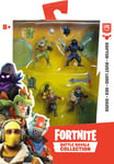 Fortnite - Figurine Pack Squad 4 Raptor, Rust Lord, Rex, Raxen - NEUF