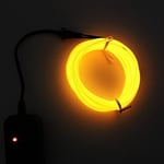 Paristokäyttöinen LED Glowstrip neon loop - 3 metriä