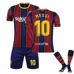 Barnfotbollströjor Fotbollströja Träning T-shirt Kostym 20/21 - Messi Barcelona 20 21 Messi 10 adults XS(160-165CM)