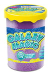 CRAZE Galaxy Magic Schaumartige Knetmasse in Knete mit Schmelzeffekt Galaxienstaub 24461 Pâte à Modeler en boîte avec Effet fondu 40 g, coloré, 40g Dose
