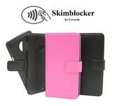 Skimblocker Magnet Fodral Moto X4 / Moto X (4th gen) (Svart)