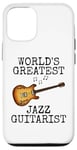 Coque pour iPhone 14 Pro Le plus grand guitariste de jazz du monde, Jazz Guitar