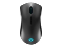 Lenovo Legion M600 Gaming Mouse - Mus - Höger- Och Vänsterhänta - Optisk - 8 Knappar - Trådlös, Kabelansluten - Bluetooth, 2.4 Ghz, Usb 2.0 - Trådlös Usb-Mottagare - Svart, Järngrå