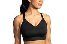 BROOKS 350082001 Drive Interlace Run Bra Sports Bra Femme Black Taille 038DE