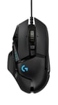 Logitech G502 Hero datormöss högerhand USB Type-A Optisk 16000 DPI