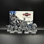 Titan Forge | Bloodfields - Griffon Knights Army Pack | Dedicated for Bloodfields Fantasy Tabletop Skirmish Wargame | Set of 9 Miniatures | 32mm Scale | Age 14+