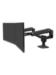 Ergotron LX Dual Side-by-Side Arm - Black