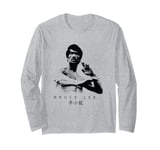 Bruce Lee On Guard Pose Epic Shot Long Sleeve T-Shirt