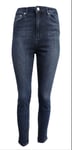 BLK DNM Women's Water Blue High Rise Jeans #WJ580101 NWT