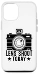 Coque pour iPhone 14 Objectif Shoot Aujourd'hui Photographie Caméra Photographe