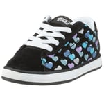 Vans Z Mercer vdcz26j, Chaussures de Sport Mixte Enfant –, Skateboard Noir, ((bubbl Mariage Arts) Black/Hyacinth) - Noir - Noir, 34.5