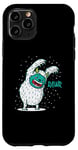 Coque pour iPhone 11 Pro Yeti Monsters effrayent dans la neige