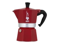 Bialetti Moka Express Morocco - Filtreringsanordning - 130 Ml - Röd