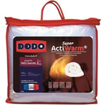 DODO Couette tres chaude 450g/m² SUPER ACTIWARM 240x260 cm blanc