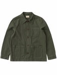 Nudie Jeans Barney Worker Jacket - Olive Colour: Olive, Size: Medium