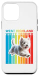 Coque pour iPhone 12 mini West Highland White Terrier coloré