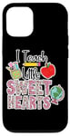 Coque pour iPhone 12/12 Pro Crayon Apple I Teach Little Sweethearts Classroom