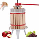 Arebos - Presse à fruits 18 l Pressoir à vin Presse-pomme Broyeur à fruits