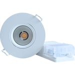 J&EL Alto Downlight Warmdim 6,5w Hvit v2