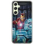 ERT GROUP mobile phone case for Samsung A54 5G original and officially Licensed Marvel pattern Iron Man 034 optimally adapted to the shape of the mobile phone, case made of TPU