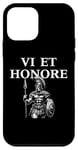 Coque pour iPhone 12 mini Vi et Honore Gladiator Force et Honneur