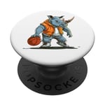 Rhino Basketball PopSockets PopGrip Interchangeable
