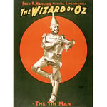 Artery8 Film Movie Character Wizard Oz Tin Man Promo Ad Unframed Wall Art Print Poster Home Decor Premium