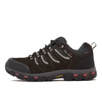 Peter Storm Mens Eskdale II Waterproof Walking & Hiking Shoes with StormGrip Outsole - Black - Size UK 11