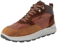 Geox Homme U Spherica 4x4 B ABX Bottines à la Cheville, Cognac, 43 EU