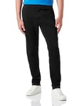 Replay Men's Chino Brad Straight Fit with Stretch, Black (Black 098), 29W / 32L