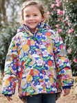 Frugi Girls Snow And Ski Coat, Multi, Size 7-8 Years