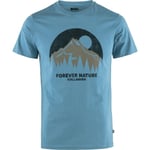 Fjällräven Mens Nature T-shirt (Blå (DAWN BLUE/543) Large)