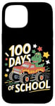 iPhone 15 100 Days Of School Monster Truck T Rex Case