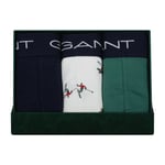 GANT Skier Print Trunk 3-Pack Gift Box Herr