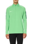 Nike Men Dry Academy 18 Drill Long Sleeve Top - Light Green Spark/Pine Green/White, 2X-Large