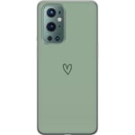 OnePlus 9 Pro Gjennomsiktig Telefondeksel Hjärta