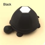 Mobile Phone Holder Earphone Cable Winder Turtle Black