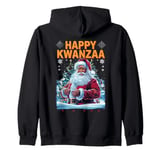 Happy kwanzaa Merry christmas African american hoilday Zip Hoodie