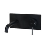 Essebagno 9026147 Envol mitigeur encastré lavabo noir