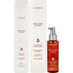 Lanza Healing Volume Bundle Shampoo 300 ml & Conditioner 250 ml & Trea