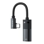 Usb-C To Aux Mini Jack 3.5mm + Usb-C Adapter, Mcdodo Ca-1880 (Black)