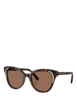 Swarovski 0SK6031 Oval Sunglasses, Dark Havana