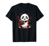 Happy Japanese Anime Sushi Panda Bear Sushi Lover T-Shirt