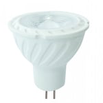 V-Tac 6,5W LED spotlight- Samsung LED chip, 12V, MR16 / GU5.3 - Dimbar : Inte dimbar, Kulör : Varm