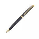 Waterman Hémisphère Essential Ballpoint Pen, Matt Black/Gold