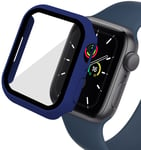 Enkay 2-i-1 beskyttelse (Apple Watch 7 41 mm) - Mörkblå