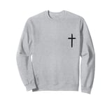 Jesus The Way The Truth - Front and Back Design Christian Sweatshirt